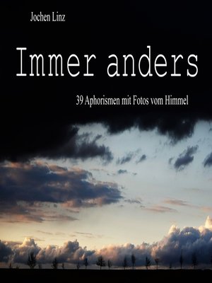 cover image of Immer anders